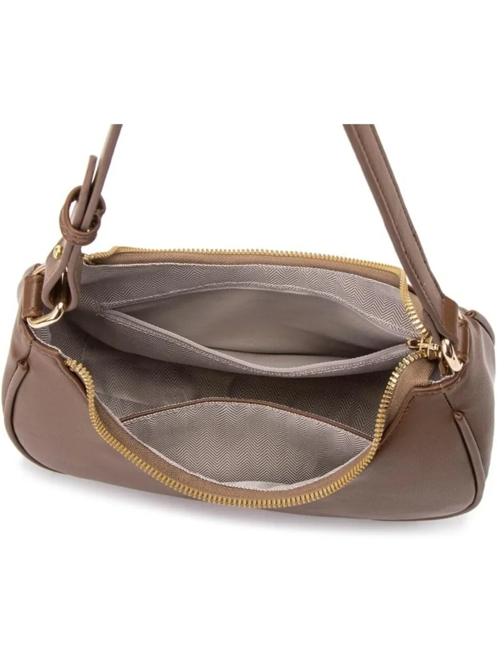 Cute Crescent Shoulder Bag for Women | Hobo Tote Handbag & Mini Clutch with